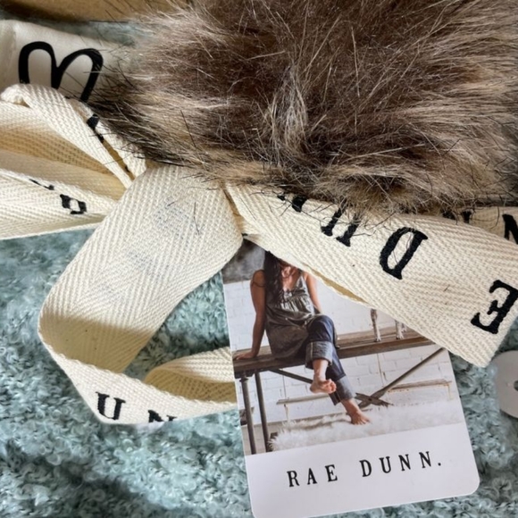 New Rae Dunn Blessed Hat and Scarf Set In Box Blue Turquoise - Picture 6 of 11